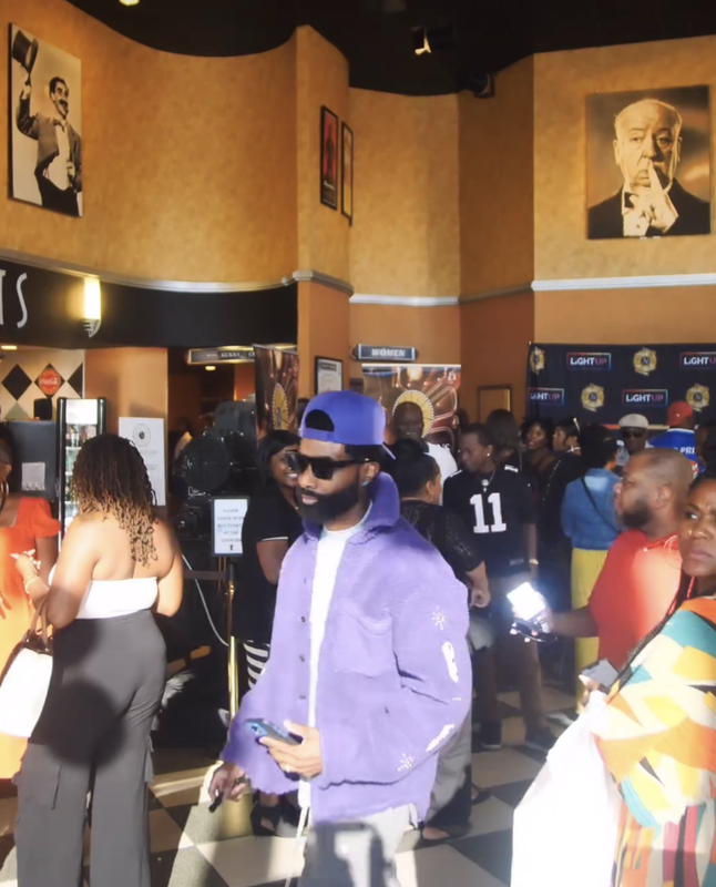 Light Up premiere lobby in Tara Theatre